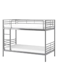 Celmora steel bunk bed for compact bedroom furniture in Dubai UAE space saving bunk bed for family and guest room use.