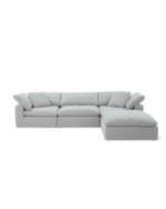 Feather Cloud Comfy Sofa - Waterproof Fabric - Image 7