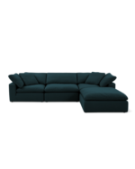 Feather Cloud Comfy Sofa - Waterproof Fabric - Image 9