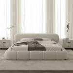SolaceCloud Bed Velvet King/Queen Size - Image 2