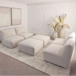 Eleganza 5-Seater Sectional Sofa With Ottoman - Image 2