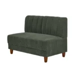 Corduroy Armless Sofa - Image 3