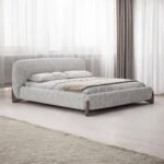 Castello Gray Boucle Bed - Image 2