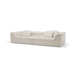 SereniCloud Fleece Fabric Overstuffed  Sofa - Image 4