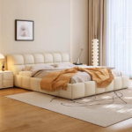 Elysian Light Luxury Leather Wrap Bed - Image 2