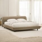 Firenze Italian Style Beige Colour Bed - Image 4