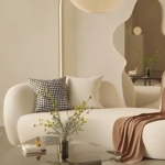 Aspen 2-Seater Sofa Boucle Fabric - Image 3