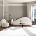 Eden Sofa Set Boucle Fabric - Image 4