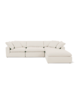 Feather Cloud Comfy Sofa - Waterproof Fabric - Image 5