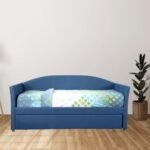 Adriana Faux Leather Daybed with Trundle