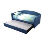 Adriana Faux Leather Daybed with Trundle - Image 8