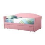 Adriana Faux Leather Daybed with Trundle - Image 7