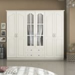 Bozeman 6 Door Wardrobe with Drawers