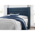 Moniz Upholstered Wingback Panel Bed - Image 4