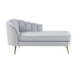 Bravich Velvet Upholstered Chaise Lounge - Image 6
