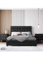 Bravionyx Upholstered Storage Bed