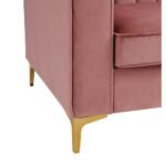 Cargill Wide Velvet Modular Sofa & Chaise - Image 4