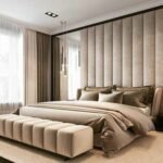 Twilight Channel Tufted WallPanel Headboard Bed