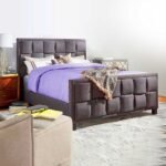 Radiant Cotton & Polyester Upholstered Bed