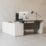 Kustom Deco Axis Wooden Office Desk - Image 2