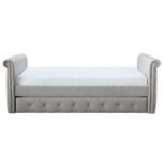 Chester Tufted Twin Daybed with Trundle - Image 4