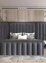 Comfort Cloud Modern Velvet Upholstered Bed