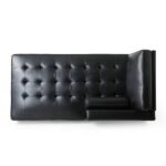 Contemporary Tufted Upholstered Chaise Sectional L-Shape Sofa - Image 3