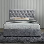 Saverio Contemporary Button Tufted Bed