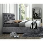 Saverio Contemporary Button Tufted Bed - Image 3