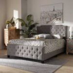 Grace Upholstered Button-tufted Panel Bed