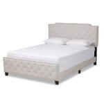 Grace Upholstered Button-tufted Panel Bed - Image 4