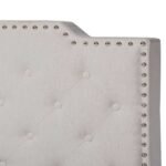 Grace Upholstered Button-tufted Panel Bed - Image 3