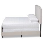Grace Upholstered Button-tufted Panel Bed - Image 2