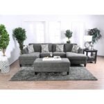 Fabric Modular 5-Seater Sectional Sofa Bed - Image 3
