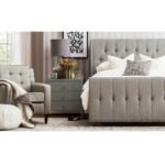Zolie Fabric Upholstered Button Tufted Bed - Image 3