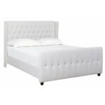 Zolie Fabric Upholstered Button Tufted Bed - Image 5