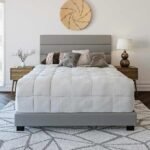 Marion Padded Upholstered Faux Leather Bed