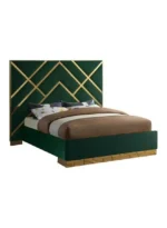 Green & Gold Luxury Bed
