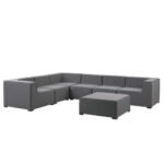Haisleigh 7-Piece Upholstered Sectional Sofa - Image 3