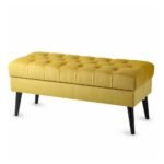 Handmade Upholstered Storage Bench - Image 2
