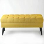 Handmade Upholstered Storage Bench