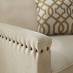 Hersfeld Ivory Fabric Sofa or Loveseat - Image 5