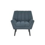 Houston Mid-Century Modern Fabric Arm Chair - Image 5