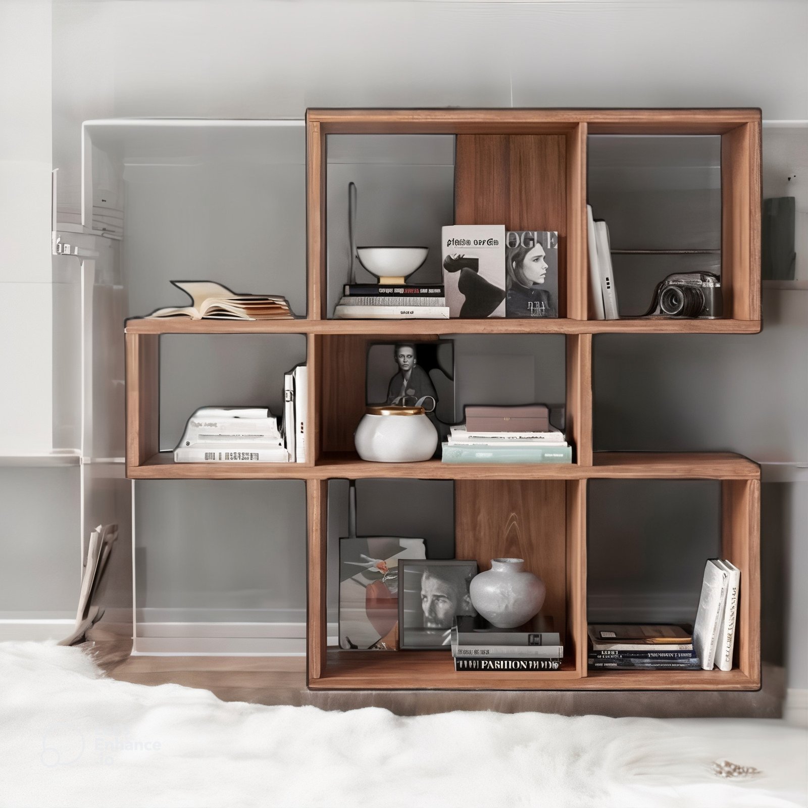 Jane-Book-Case-Walnut-9-removebg-preview-Photoroom_LE_upscale_balanced_x4.jpg Jane Book Case - Image 1