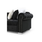 Jilian Velvet Left Hand Facing Sectional L-Shape Sofa - Image 8