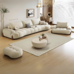 Cloud Lux Luxury Fleece Fabric Sofa
