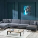 Lifestyla Pratica 3 and U-Shaped Sectional Sofa