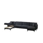 Lifestyla Pratica 3 and U-Shaped Sectional Sofa - Image 3