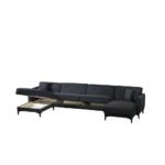 Lifestyla Pratica 3 and U-Shaped Sectional Sofa - Image 5
