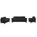 Living Room Polyester Blend 3-Pieces Sofa Set - Image 3